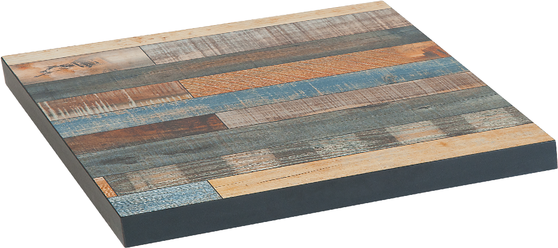 Worn Painted Finish Melamine Table Top - Paint (1300x1300), Png Download
