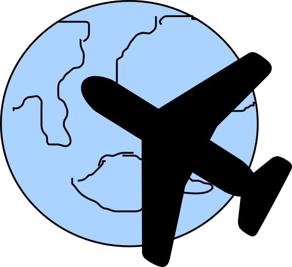 Image Freeuse Plane Clip Art At - Plane Clipart (600x547), Png Download