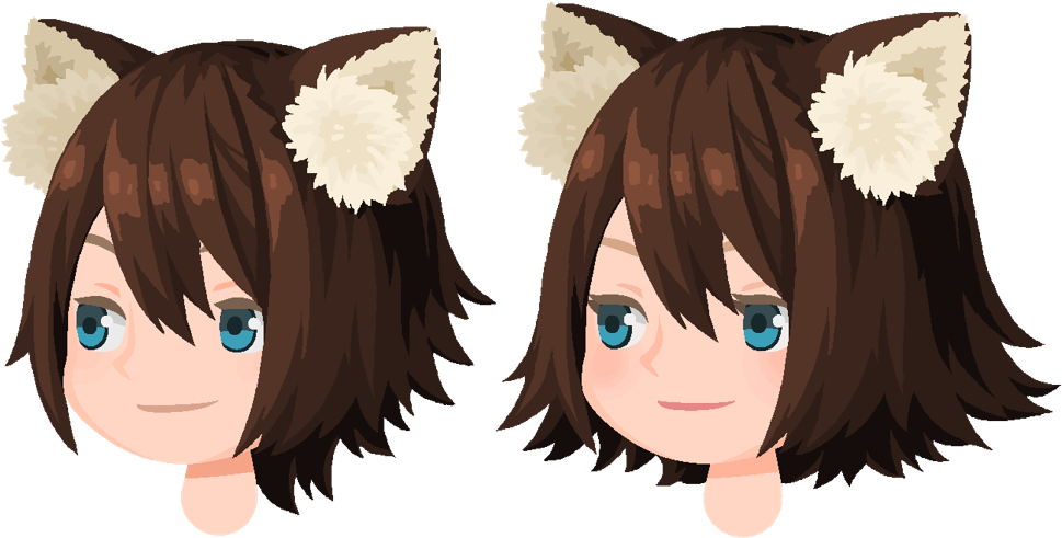 Puppy Ears - Cartoon (1034x555), Png Download