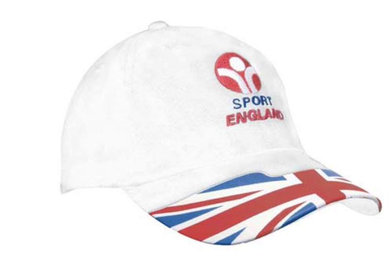Image Of Waving Flag Baseball Cap - Probos Promotions Waving Flag Baseball Cap Sample (800x800), Png Download