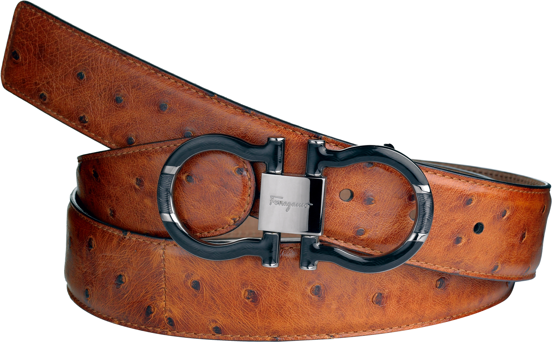 Salvatore Ferragamo Tramezza Special Edition Double - Ferragamo Belt Men Special Edition (1888x1399), Png Download