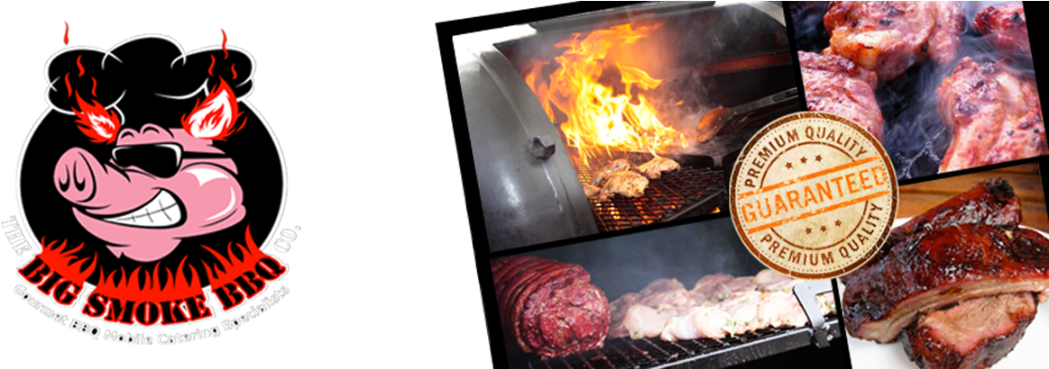 Big Smoke Bbq (1200x409), Png Download