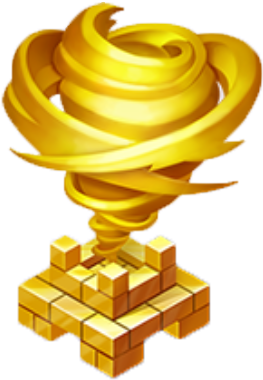 Gold Twister Trophy - Illustration (478x478), Png Download