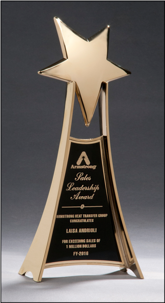 Star Trophy Png - Trophies For Best Employees (600x600), Png Download