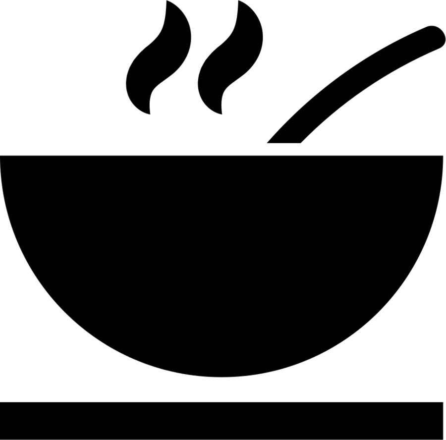 Download Soup Icon Vector Clipart Chicken Soup Clip - Soup Bowl Icon Png (900x888), Png Download