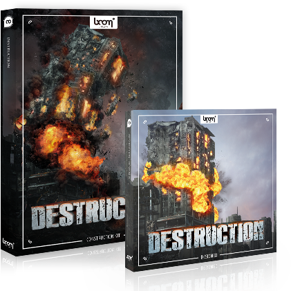 Destruction - Boom Library Destruction Bundle Wav (459x432), Png Download