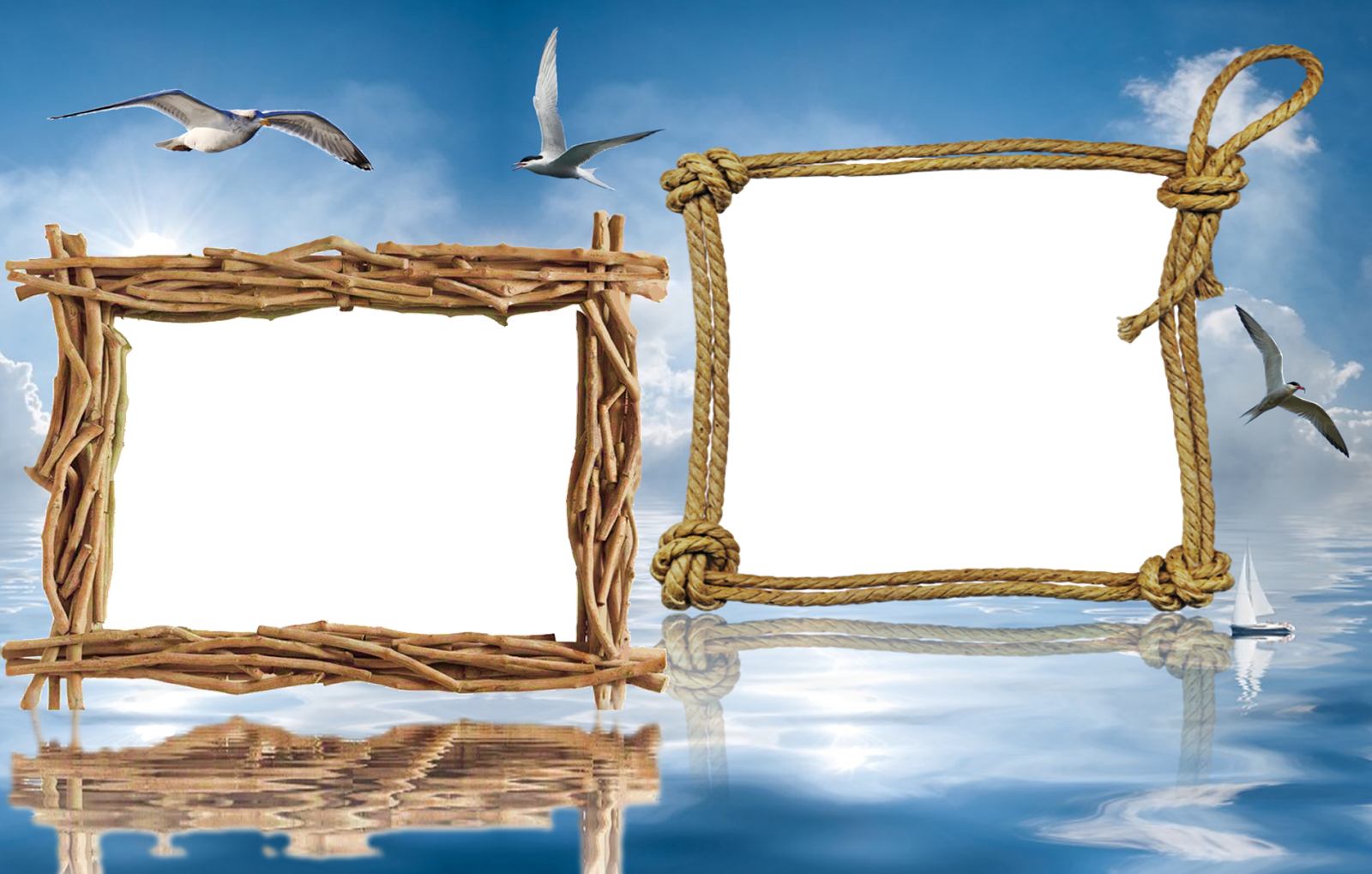 Avant Que Le Travail Au Jardin Recommence Et Entre - Cadre Pour Montage Photo Png (1600x1019), Png Download