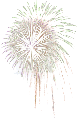 Fuegos Artificiales - Fuegos Artificiales Fondo Transparente (400x550), Png Download