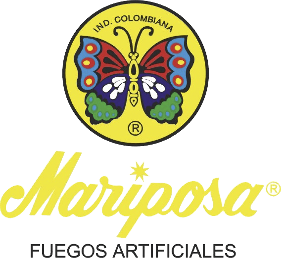Mariposa Fuegos Artificiales - Pyrotechnics (568x521), Png Download