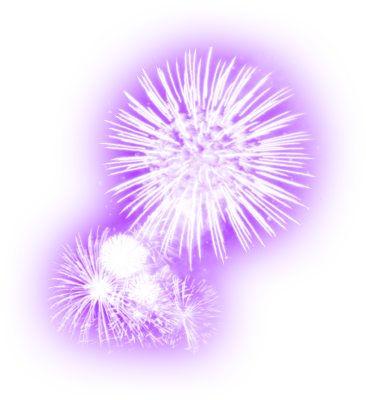Fuegos Artificiales 1 Psd - Fireworks (366x400), Png Download