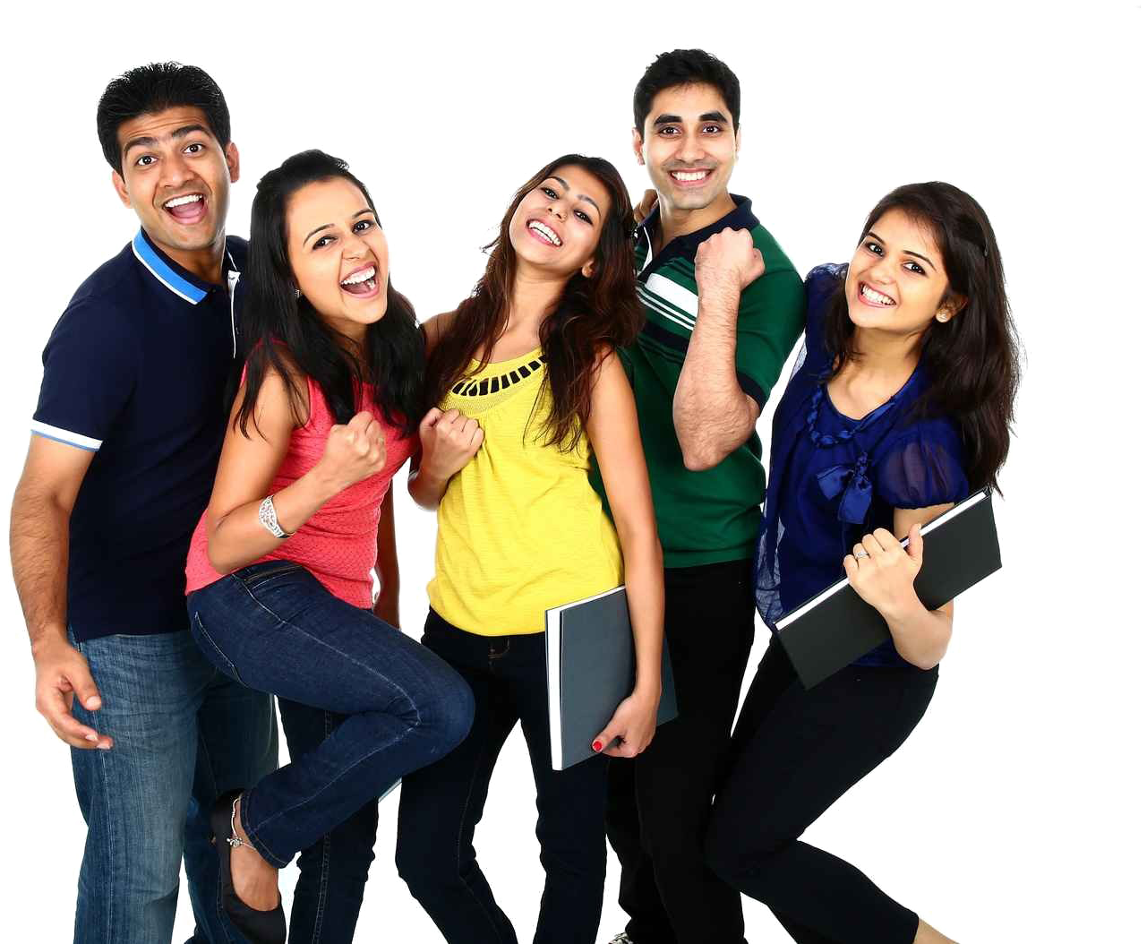 Indian College Student Transparent Image (1688x1125), Png Download