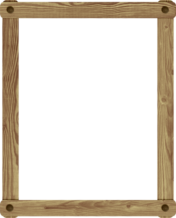 Cadre Photo Bois Png - Marco De Lujo De Foto En Png (600x740), Png Download