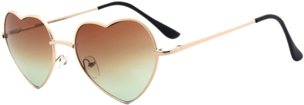 Heart Of Glass Sunglasses - Hot Heart-shaped Sunglasses Retro Sun Glasses Reflective (600x600), Png Download