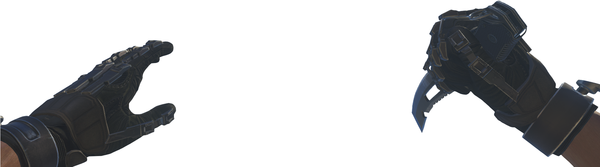 Combat Knife Aw - Infinite Warfare Knife Png (1920x546), Png Download