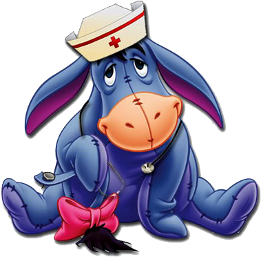 Nurse Clipart Mickey Mouse - Winnie The Pooh (life Size Stand Up) (391x391), Png Download