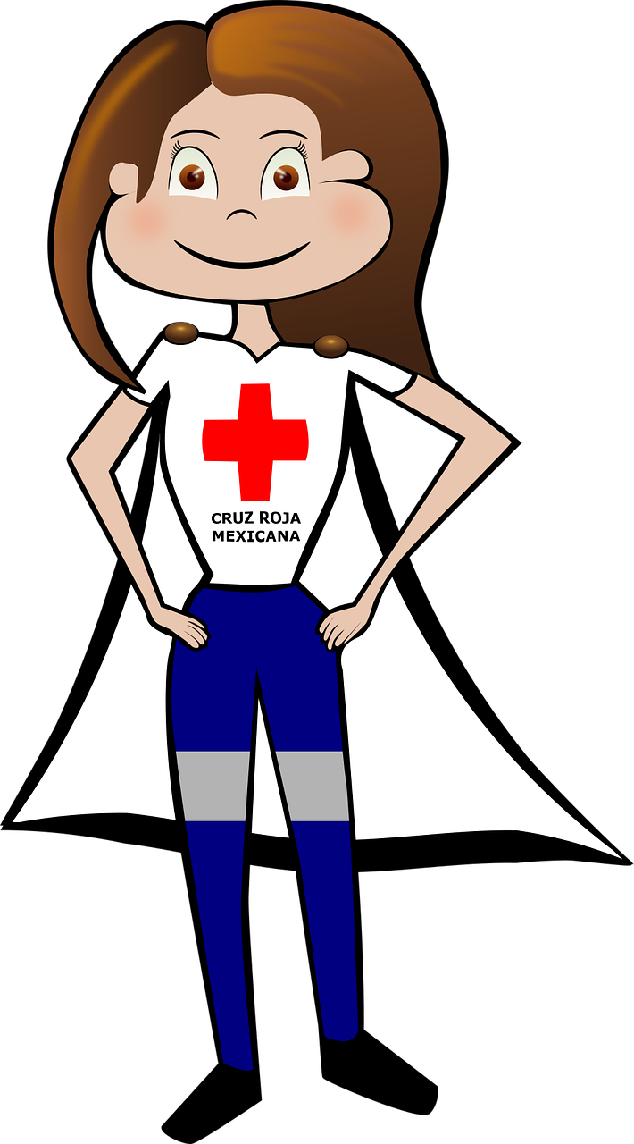 Nurse Clipart Hero - Hero Nurse (399x720), Png Download