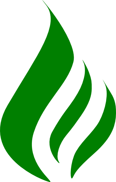 Green Fire Png Download - Green Flame Logo Png (378x596), Png Download