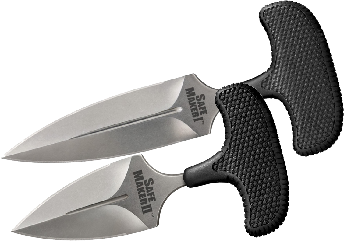 Shopping For A Pocketknife Or Fixed Blade Knife Is - Cold Steel Safe Maker Ii Aus 8a Stainless (2017) 12dcst (1129x792), Png Download