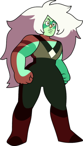 Jasper Green Fire Palette - Steven Universe Jasper Pose (274x479), Png Download