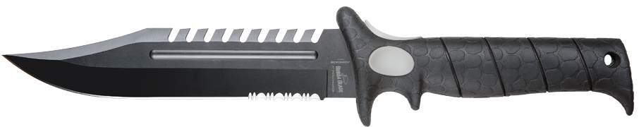Bubba Blade™ 7 Inch Penetrator Tactical/survival Knife - Bubba Blade Penetrator (914x189), Png Download