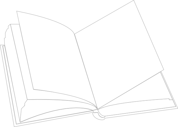 Clipart Info - Open Book White Png (600x430), Png Download