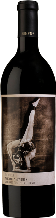 Step Right Up - Four Vines Biker Zinfandel 2013 (231x743), Png Download