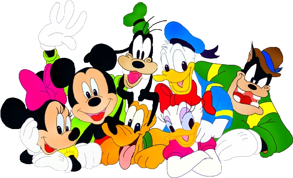 Mickey Mouse And Friends Birthday Png - Disney Mickey Mouse And Friends Png (600x400), Png Download