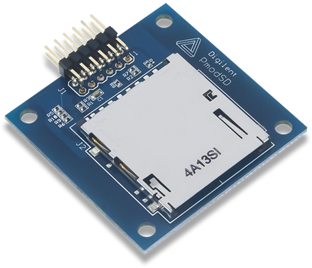 Full-sized Sd Card Slot Product Image - Pmod Sd: Full-sized Sd-kartenslot (500x500), Png Download