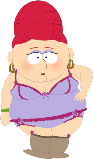 Identities Sheila Lingerie - Mrs Broflovski (303x540), Png Download