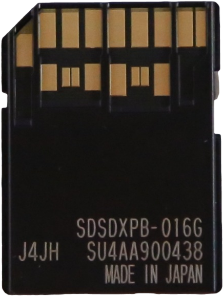 Sd Come Hd Per Altri Os Vs Macchina Virtuale - Back Of Sd Card (1023x614), Png Download