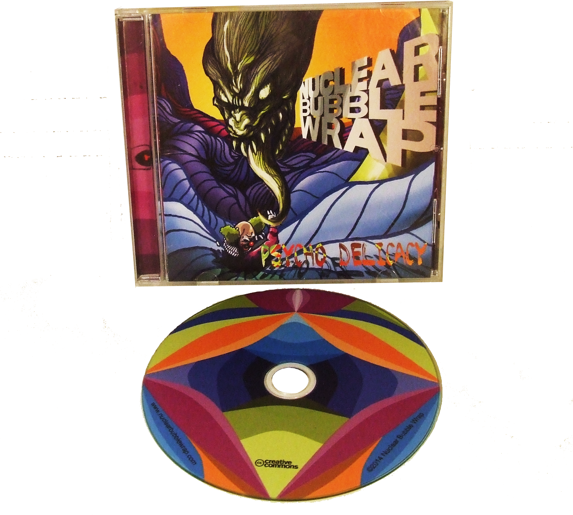 Nuclear Bubble Wrap Psycho Delicacy Cd - Cd (1860x1728), Png Download