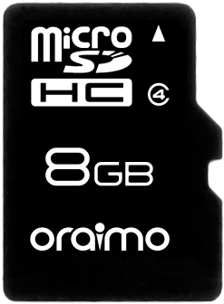 Oraimo 8gb Memory Sd Card - Toshiba 4gb Memory Card (700x700), Png Download