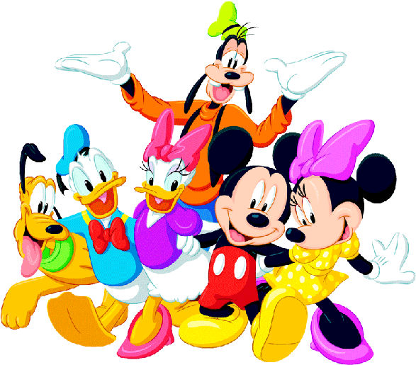 Clipart Online - Mickey Mouse & Friends Png (600x600), Png Download
