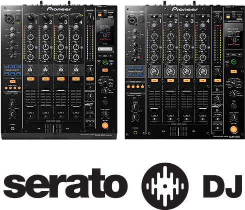 Pioneer Djm 900nxs & Djm 850 With Serato Dj - Pioneer Djm900 Nexus Dj Mixer (520x520), Png Download