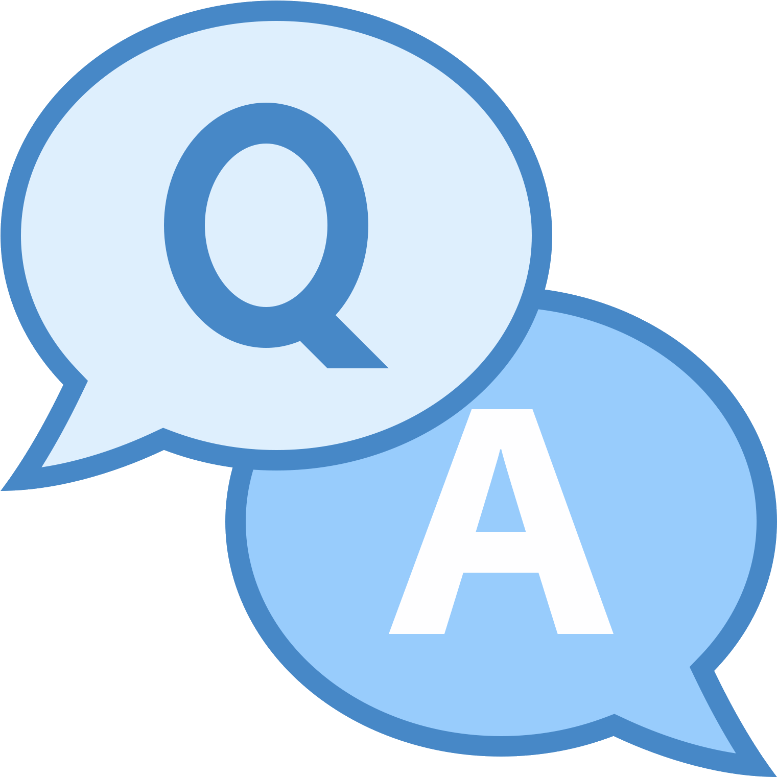 The Icon Faq Is Two Squares On Top Of Each Other With - Members Only Sign (1600x1600), Png Download