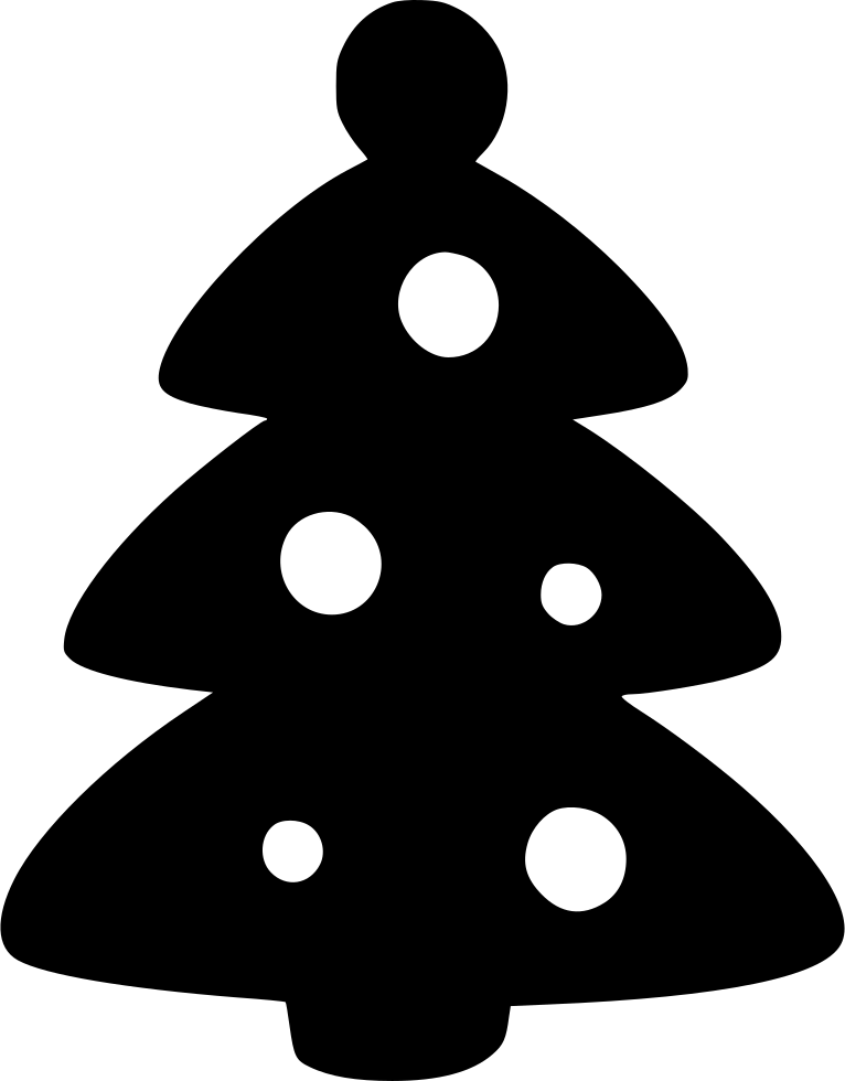 Christmas Tree Xmas Newyear New Year Decorate Fir Tree - Christmas Tree (766x980), Png Download