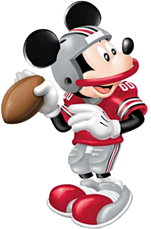 Mickohiostatebuckeyes - Philadelphia Eagles Mickey Mouse (303x471), Png Download