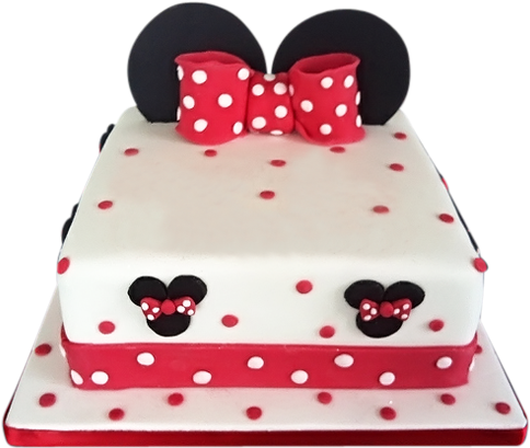 Minnie Mouse Cakes At Nyc - Minnie Mouse Sheet Birthday Cakes (500x500), Png Download