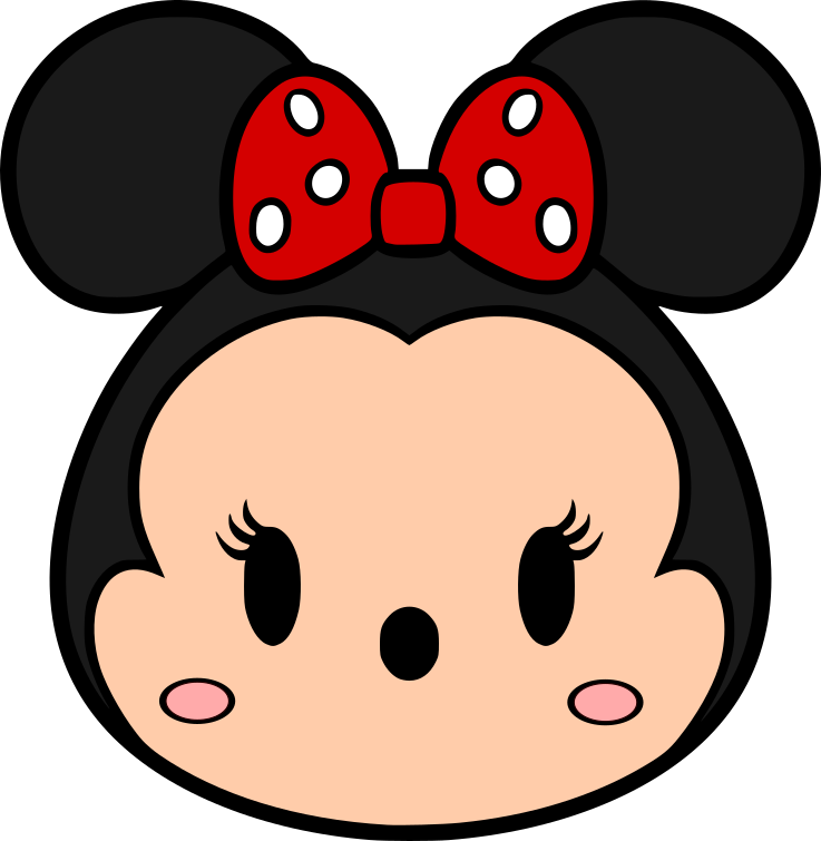 Frozen Clipart Tsum Tsum - Tsum Tsum Minnie Png (737x755), Png Download