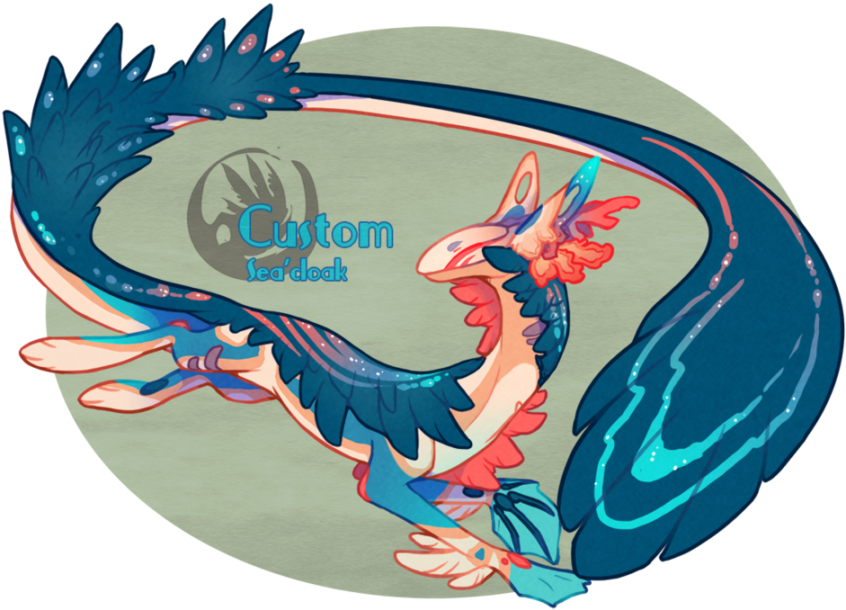 Custom Sea'cloak By Mahohaku On Deviantart - Legendary Creature (1024x762), Png Download