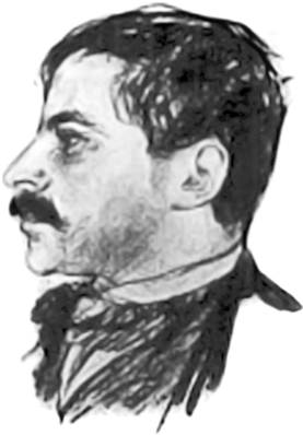 Jakob Wassermann In 1899 Drawing By Emil Orlik - Jakob Wassermann (300x411), Png Download