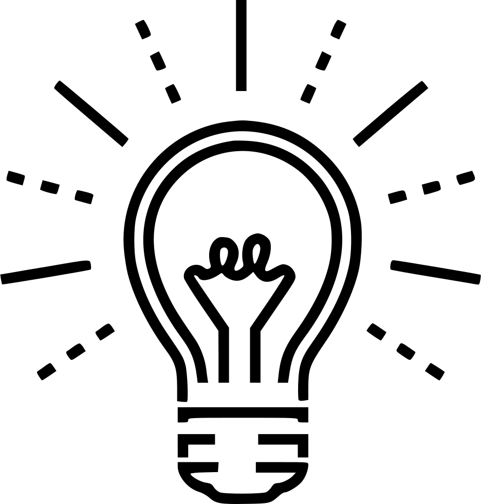 Creative Idea Brain Bright Comments - Idea Svg (936x980), Png Download