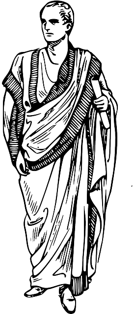 Toga, Ancient, Roman, Clothing, Cloak, Man - Roman Toga (320x640), Png Download