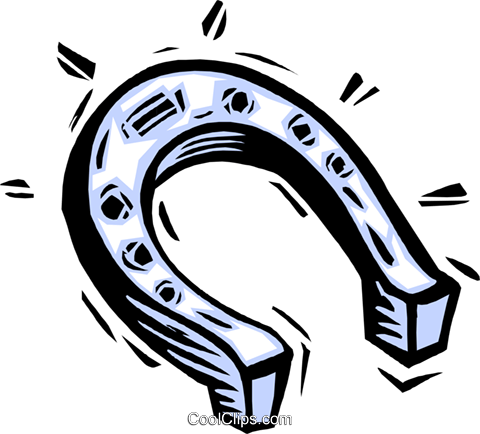 Horseshoe - Lucky Horseshoe (480x434), Png Download