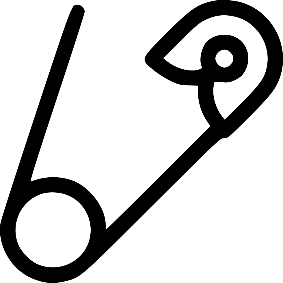 Safety Pin's Png Image - Safety Pin Png (980x980), Png Download