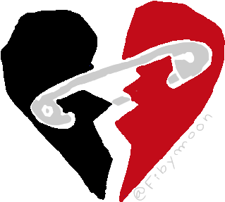 Safety Pin Heart Png Clip Art Transparent Download - 5 Seconds Of Summer Safety Pin Logo (1023x341), Png Download
