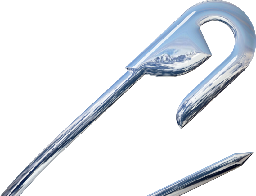 Safety Pin (900x630), Png Download