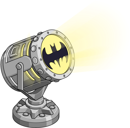 Fg Decoration Batsignaldeco - Cartoon (800x538), Png Download