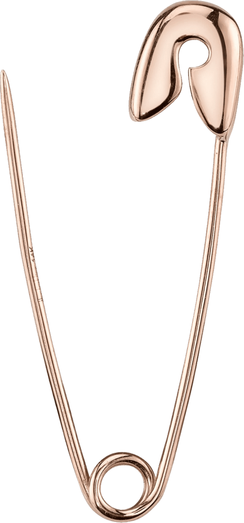 Free Png Safety Pin Png Images Transparent - Portable Network Graphics (480x1028), Png Download
