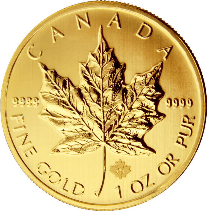 Gold Maple Leaf - Maple Leaf 2013 Gold (700x700), Png Download